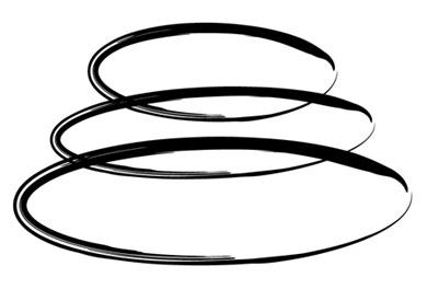 Device of 3 rings logo