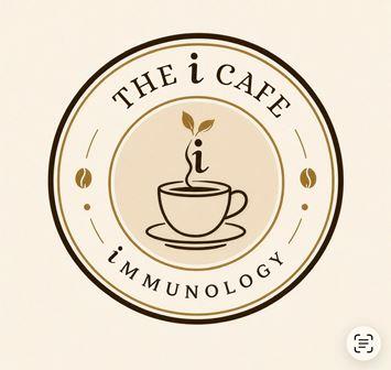 THE I CAFE IMMUNOLOGY WITH DEVICE OF I logo