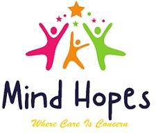 Mind Hopes - Where care is concern with LOGO logo