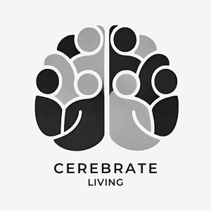 CEREBRATE LIVING (With Device) logo