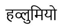 HAVLUMIO in Hindi logo
