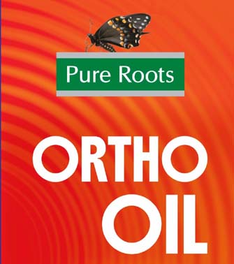 PURE ROOTS ORTHO OIL (LABEL) logo