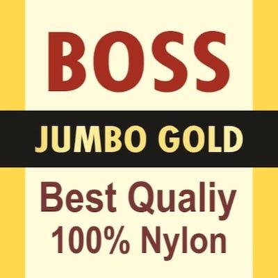 BOSS JUMBO GOLD Best Quality 100% Nylon, logo