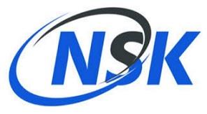 NSK with logo logo