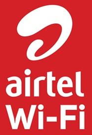 Airtel wave with Airtel Wi-Fi logo