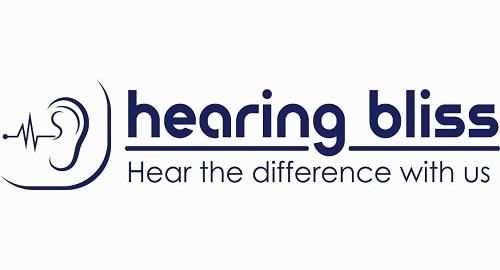 5) | hearing bliss Hear the difference with us logo