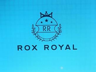 ROX ROYAL WITH THE DEVICE OF RR logo