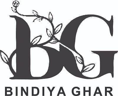 BG BINDIYA GHAR logo