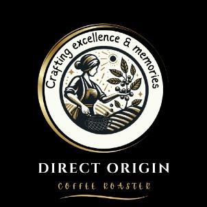 Direct Origin Coffee Roaster - crafting excellence & memories logo