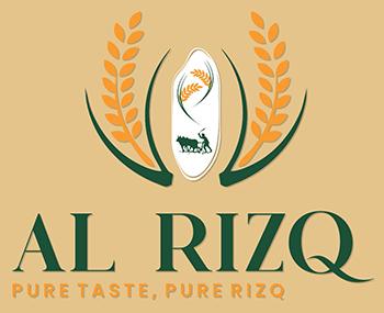 AL RIZQ – PURE TASTE, PURE RIZQ logo