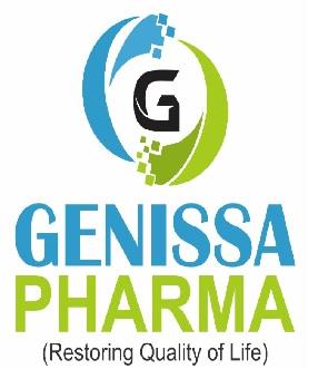 Genissa Pharma with logo of G logo