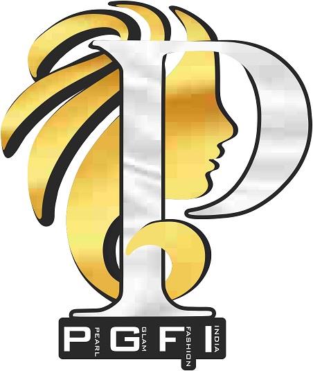 P G F I PEARL GLAM FASHION INDIA with Device of P logo