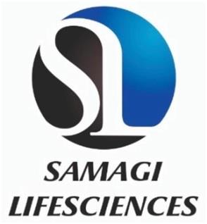 SAMAGI LIFESCIENCES (WITH DEVICE) logo
