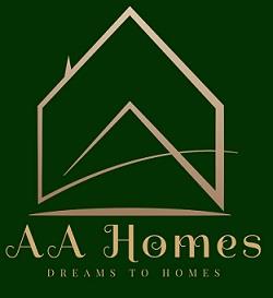 AA HOMES logo