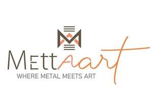 METTAART - WHERE METAL MEETS ART M logo