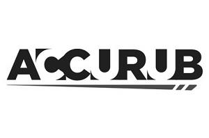 Accurub (With Device) logo