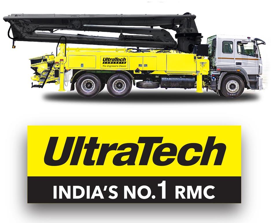 UltraTech - INDIA'S NO.1 RMC ( Logo and device) logo