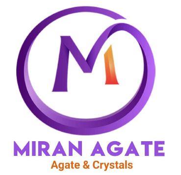 MIRAN AGATE Agate & Crystals logo