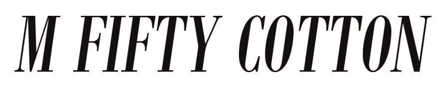 M FIFTY COTTON logo