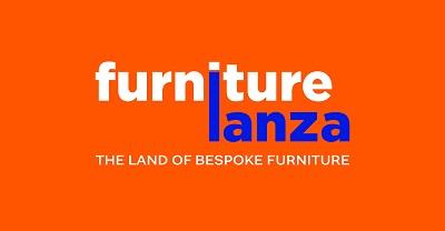 ‘THE LAND OF BESPOKE FURNITURE. logo