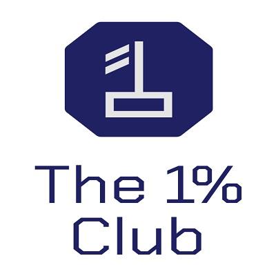 The 1% Club logo