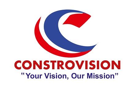 CONSTROVISION “Your Vision, Our Mission” logo
