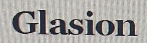Glasion logo