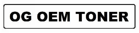 OG OEM TONER logo