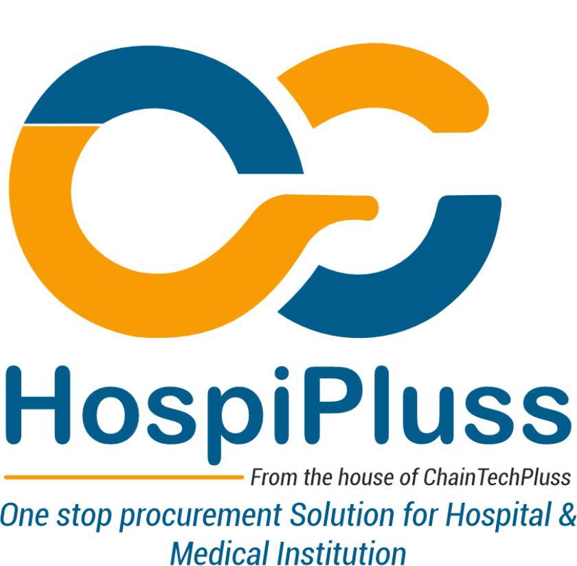 HospiPluss pl the house of ChainTechPluss One stop procurement Solution for Hospital & Medical Institution logo
