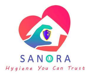 SANORA Hygiene You Can Trust logo