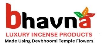 LUXURY INCENSE PRODUCTS Made Using Devbhoomi Temple Flowers logo