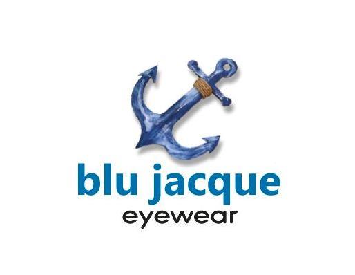 blu jacque eyewear logo