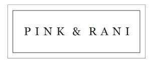 PINK & RANI logo