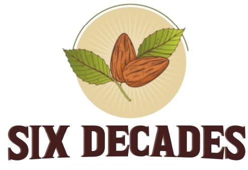 SIX DECADES logo