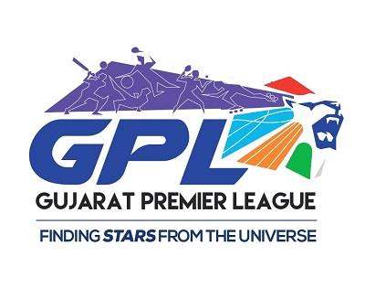MBs GUJARAT PREMIER LEAGUE FINDING STARS FROM THE UNIVERSE logo