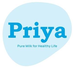 Priya Pure Milk for Healthy Life logo