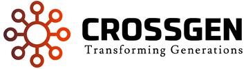 of CROSSGEN Transforming Generations logo