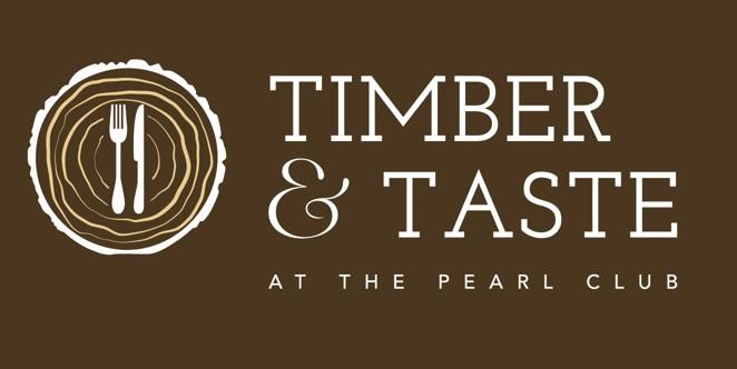 TIMBER € TASTE logo