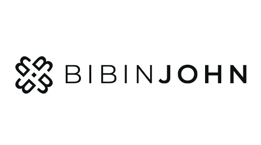BIBIN JOHN logo