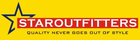 STAROUTFITTERS Quality never goes out of style logo