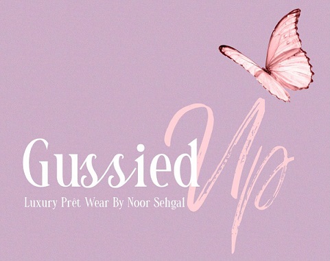 GUSSIED UP logo