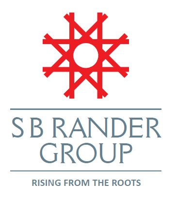 S B RANDER GROUP with tagline RISING FROM THE ROOTS logo