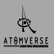 ATOMVERSE WEAR THE KNOWLEDGE logo