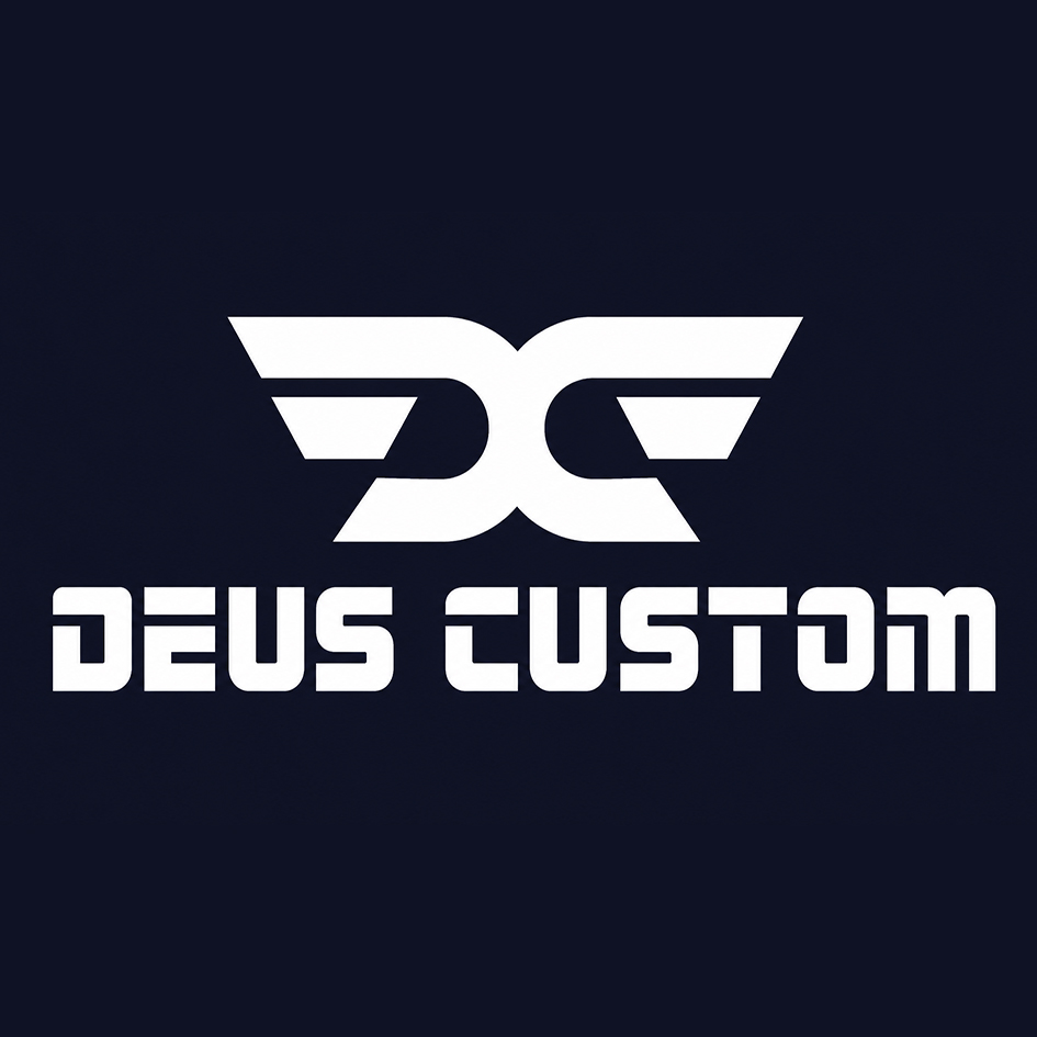 DEUS CUSTOM logo