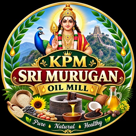 KPM SRI MURUGAN OIL MILL-Pure, Natural, Healthy logo