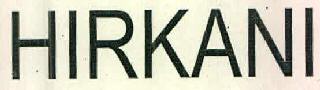 HIRKANI logo