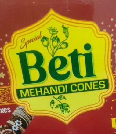 BETI MEHANDI CONES logo