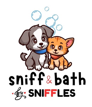sniff & bath by SNIFFLES logo