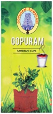 GOPURAM SAMBRANI CUPS LABEL logo
