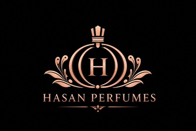 HASAN PERFUMES WITH DEVICE OF H logo
